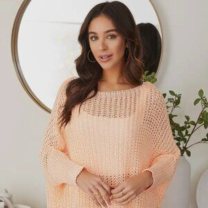 Italian Boatneck Knit Sweater